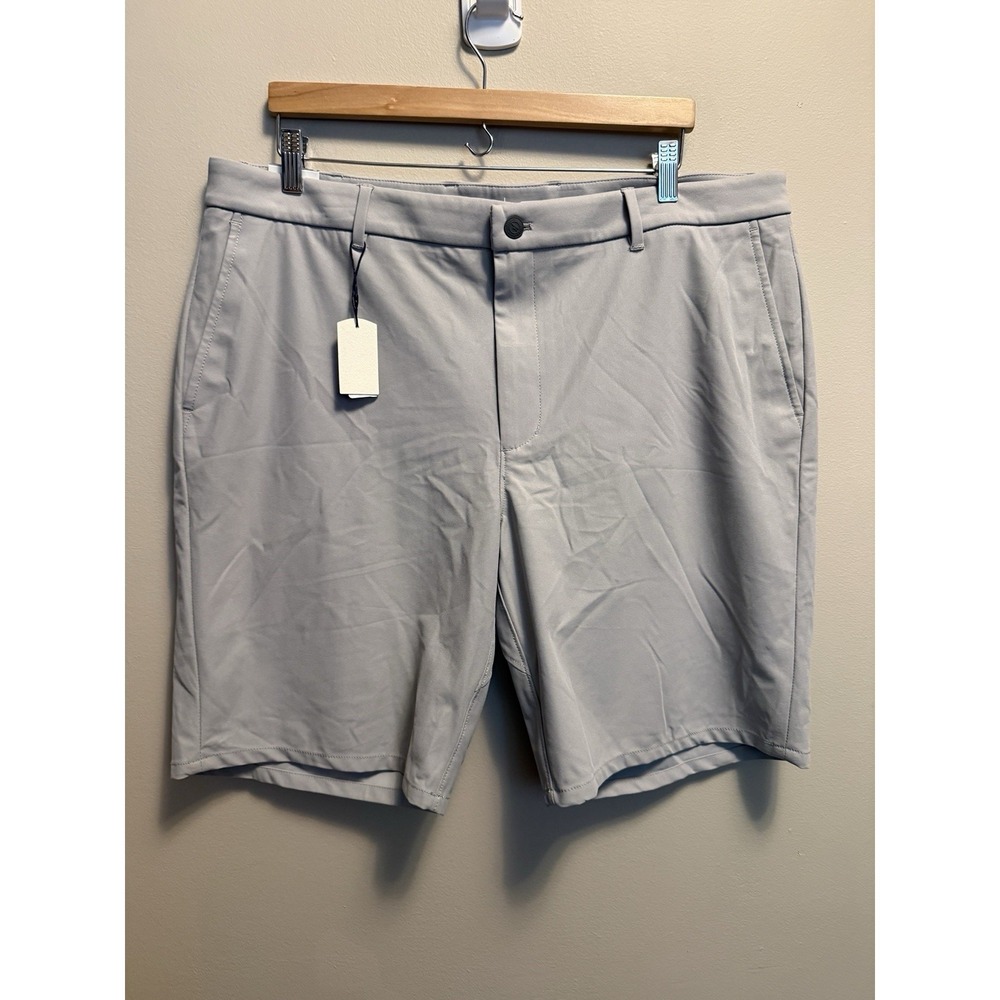 Johnnie-O Men's Prep-Formance Cross Country Shorts Size 38 Quarry Golf Chino NWT